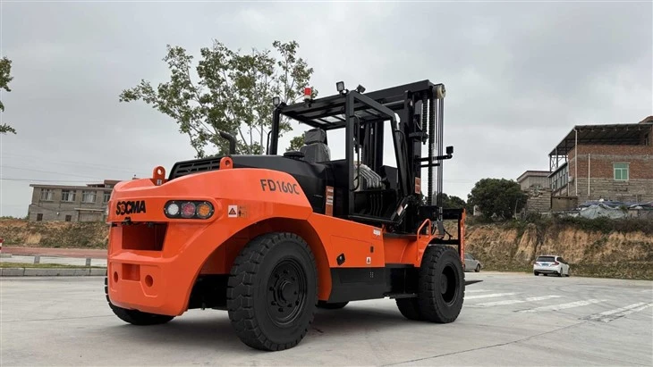 16t 16Ton Heavy Duty Forklift With 600mm Load Center