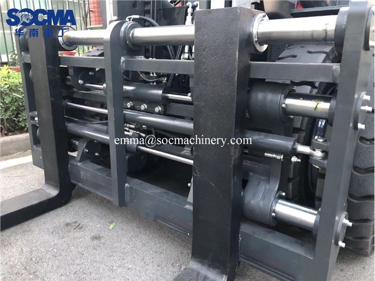 10 Ton Forklift With Steel Rebar