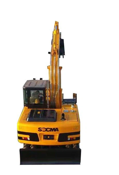 15 Ton Electric Excavator HNE150W-EL Wheel Excavator