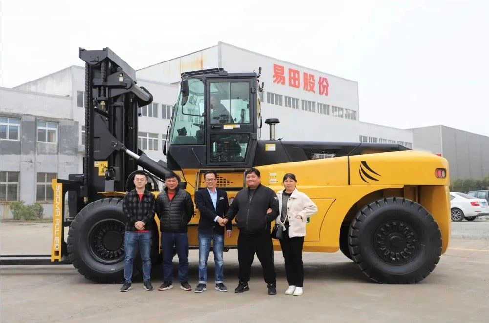 25 тонн диапазон Расширенный электрический тяжелый погрузчик