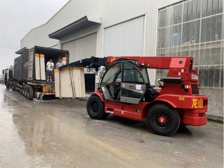 11 Ton Telescopic Forklift Marble Granite Handle Telehandler Same As JCB Manitou