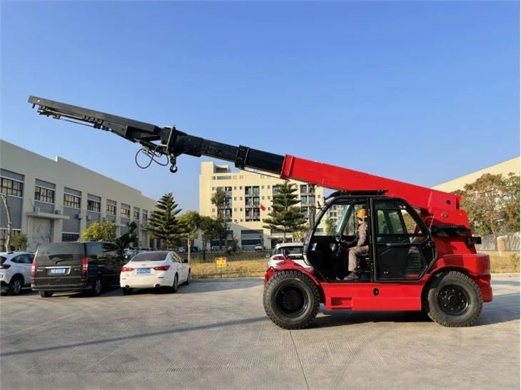 11 Ton Telescopic Forklift Marble Granite Handle Telehandler Same As JCB Manitou