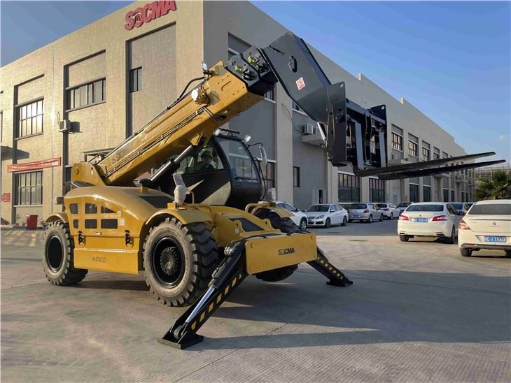 SOCMA 5-тонный телескопический погрузчик 9.6M