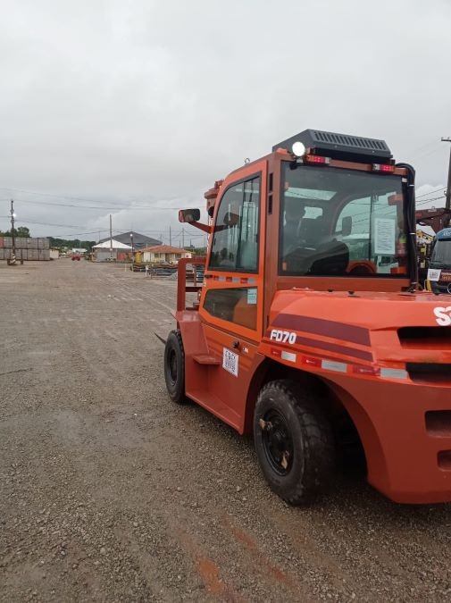 7 Ton Diesel Forklift Engine Japan Isuzu